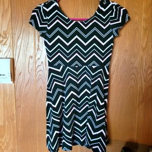 Chevron Total Girl Skater Dress Size 7/8